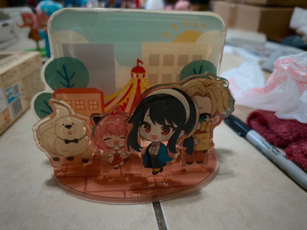 SpyxFamily cat nerds creations Acrylic Standee Thick Acrylic